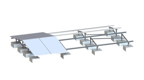AL6005 SUS304 Flat Roof Mounting System